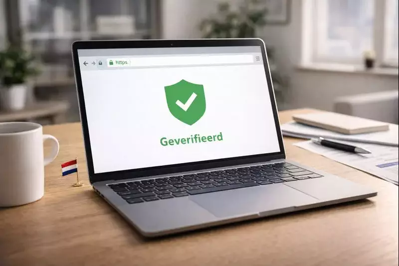 Nederlandse vlag met symbool van veiligheid en vertrouwen voor online gokken